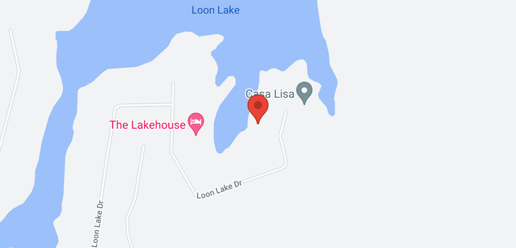 map of 717 Loon Lake Drive